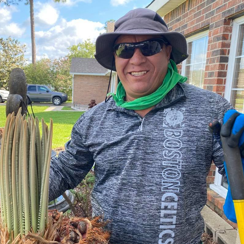 Edwin - Parra Landscaping And Construction - the owner -image - new orleans landscape